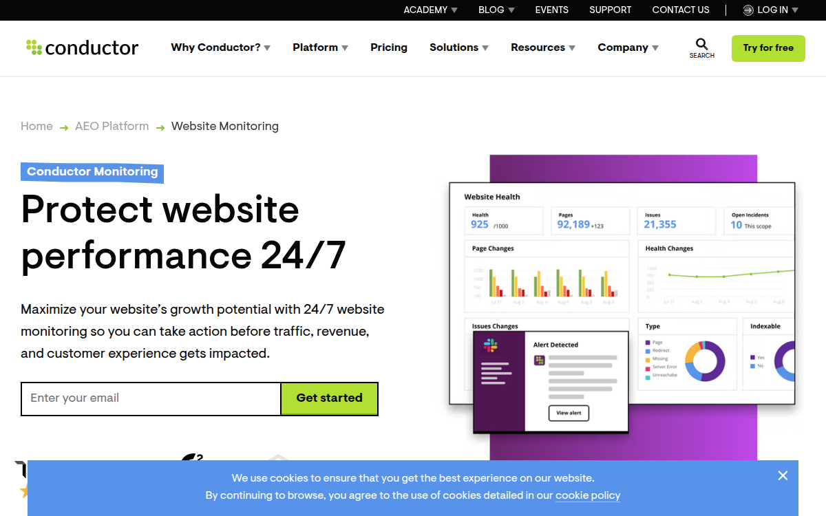 Homepage of contentkingapp.com