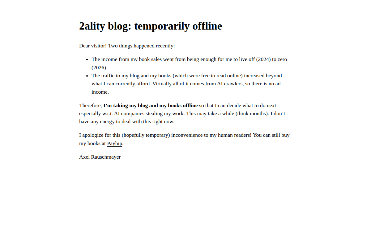 Homepage of 2ality.com