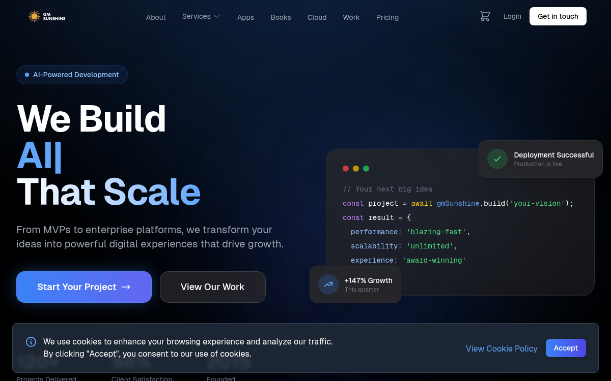 Homepage of gm-sunshine.com