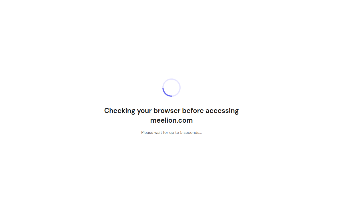 Homepage of meelion.com
